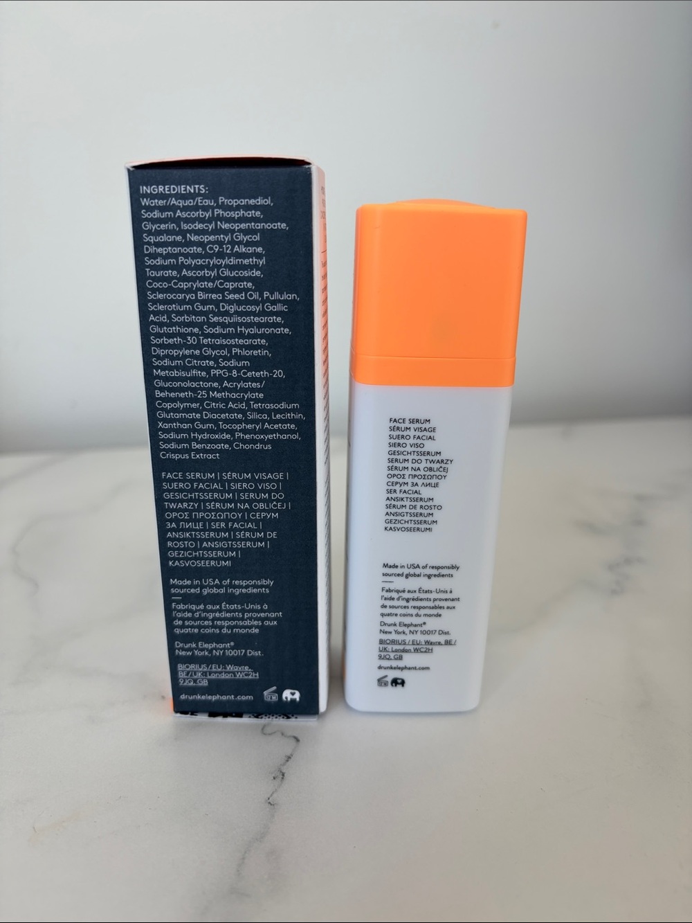 Drunk Elephant C-Luma Hydrabright Serum - 30mL / 1oz Full Size NIB - Picture 2 of 5